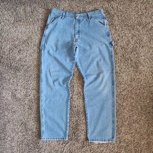 Vintage Wrangler Carpenter Jeans Baggy Straight Y2K Grunge Workwear Skate Pants